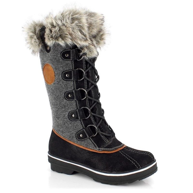 Kimberfeel Sissi afterski-stövlar (Charcoal grey) kvinnor