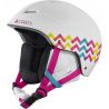 Skihelm Cairn Andromed J (Mat White Lolipop) junior