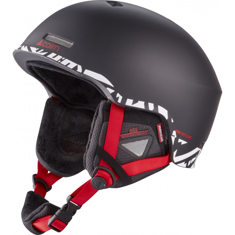 Casco de esquí Cairn Centaure Rescue (Black Scratch)
