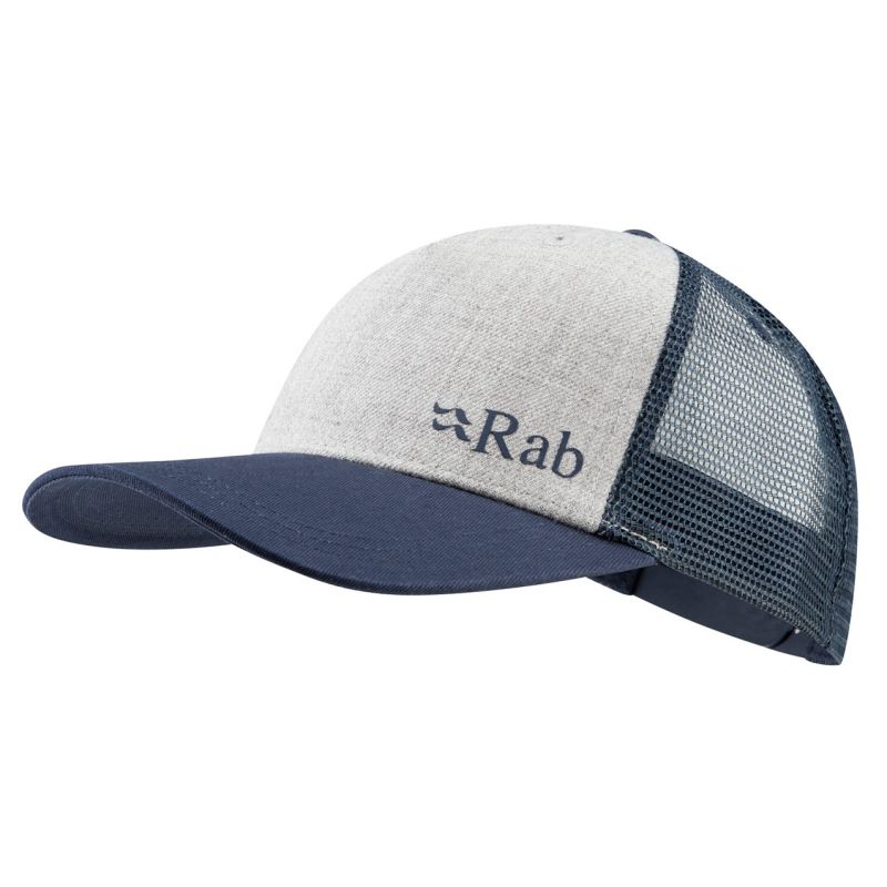Lippis Rab Trucker Logo (harmaa Marl)