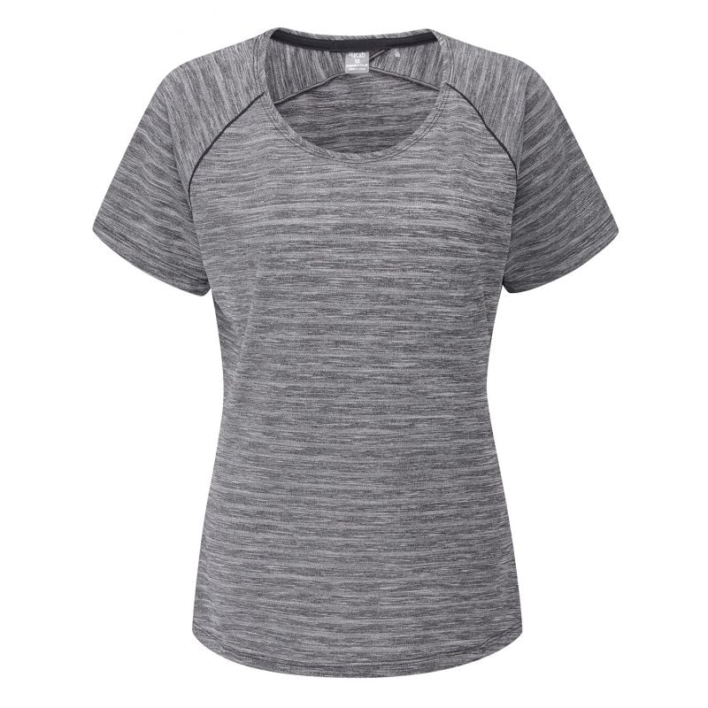 T-shirt Rab Wisp (Ebony) vrouwen