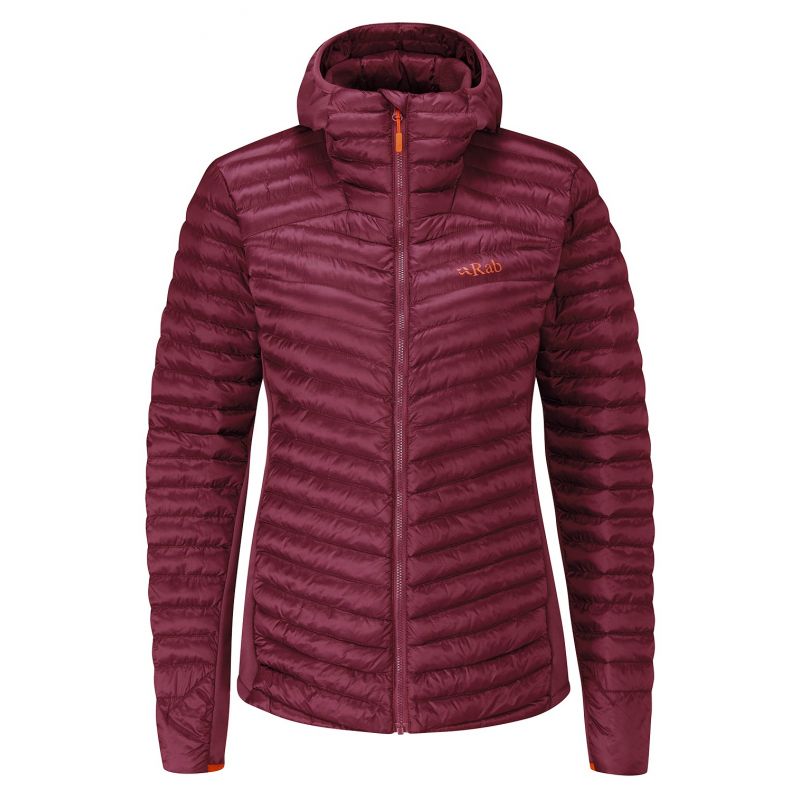 Rab Cirrus Flex 2.0 Thermal Hooded Top (Deep Heather) kvinner