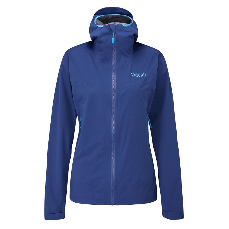 Rab Kinetic Jacket 2.0 vattentät jacka (Nightfall Blue) kvinnor