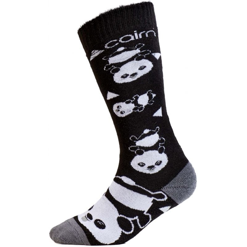 Chaussettes de ski Cairn Spirit (Black panda) junior