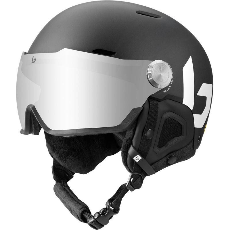 Skihjelm med visir BOLLE MIGHT VISOR (Black Matte - Brown Gun Cat 2) Unisex
