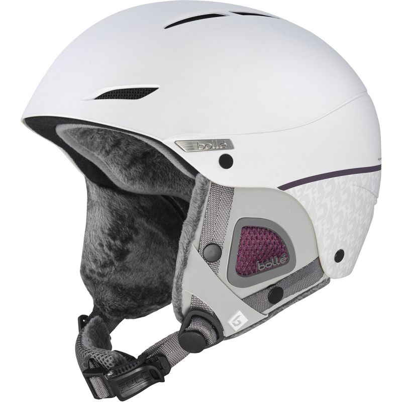 Skihjelm BOLLE JULIET (White Pearl Matte) Dame