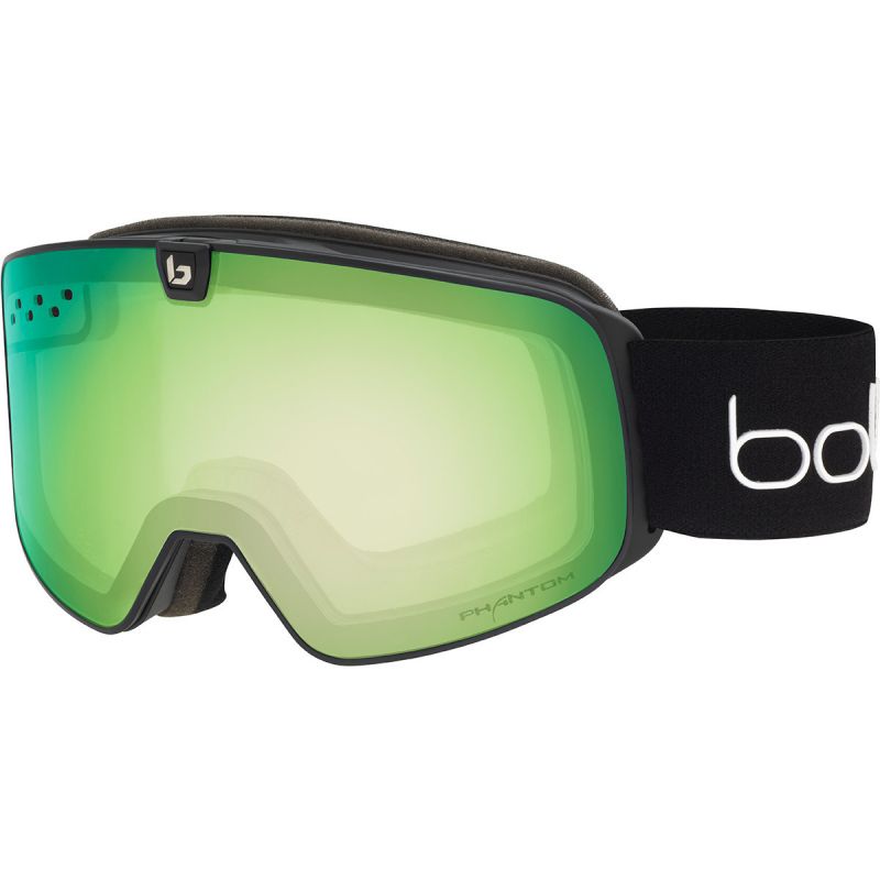 Bollé Nevada Neo maschera da sci (Cubi neri Matte Phantom Green Emerald)