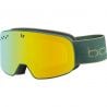 Masque de ski Bollé Nevada Small (Black Corp Matte Photochromique Fire Red Cat1to3) 