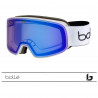 Bollé Nevada Kleine Skimaske (Schwarz Corp Matte Photochrom Feuerrot Cat1to3)
