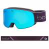 Masque de ski Bollé Nevada Small (Black Corp Matte Photochromique Fire Red Cat1to3) 