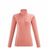 Half zip fleece Millet Seneca Tecno Po (POP CORAL) Naisten