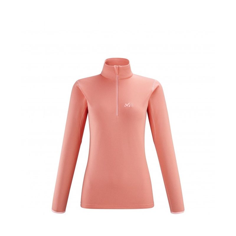 Halve rits fleece Millet Seneca Tecno Po (POP CORAL) Dames