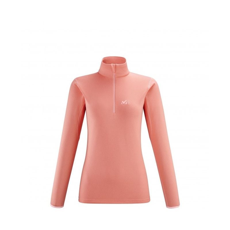 Halv glidelåsfleece Millet Seneca Tecno Po (POP CORAL) Dame
