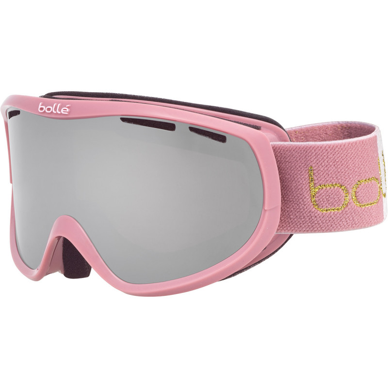 Naisten hiihtonaamari Bollé Sierra (vintage rose shiny black - cat3)