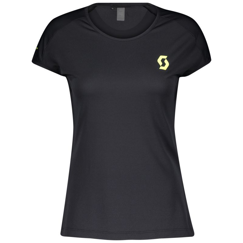 Shirt met korte mouwen Scott RC Run Team (zwart/geel) Dames