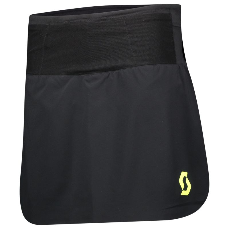 Skort Scott RC Run (Sort/gul) Dame