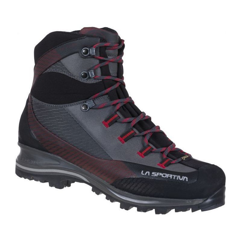 Bota de senderismo La Sportiva Trango Trk Leather GTX (Carbon/chili) para hombre