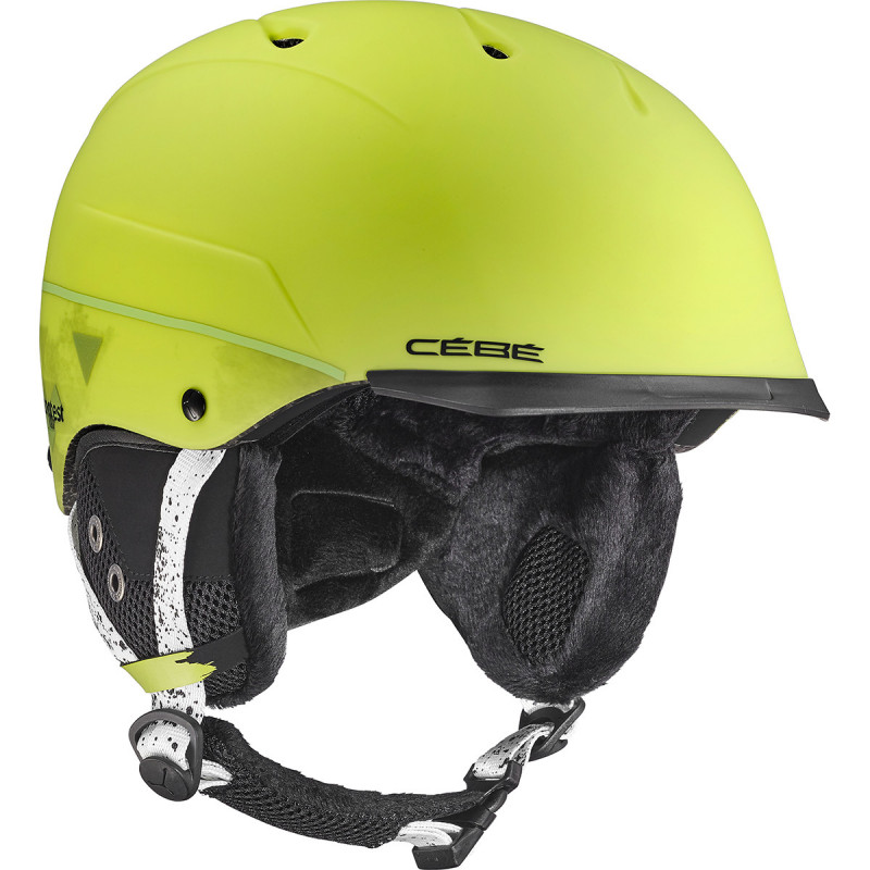 Cébé Contest Visor Ski Helmet (Black Olive Matte)