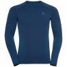 T-shirt technique à manches longues ODLO PERFORMANCE WARM ECO (estate Blue - Atomic Blue) Homme