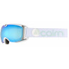 Cairn Pearl Spx3 [ium] Maschera da sci (Mat White Ice Blue) donna