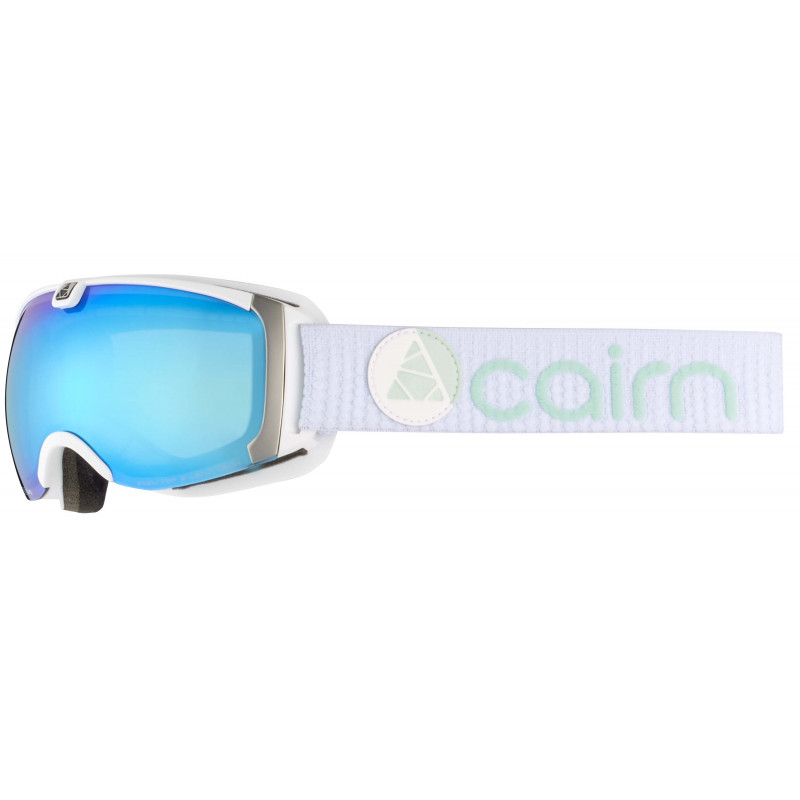 Cairn Pearl Spx3 [ium] Ski Mask (Mat White Ice Blue) woman