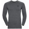 T-shirt Ml Performance Warm Odlo (grey Melange - Black)