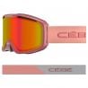 Masque de ski Cébé Falcon OTG (Blue Powder Matte Brown Flash Blue Cat.3)