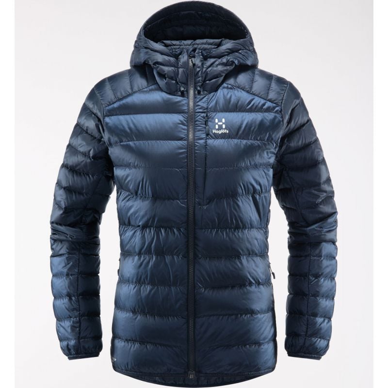 HAGLÖFS Roc Down Hood (Tarn Blue) for Women