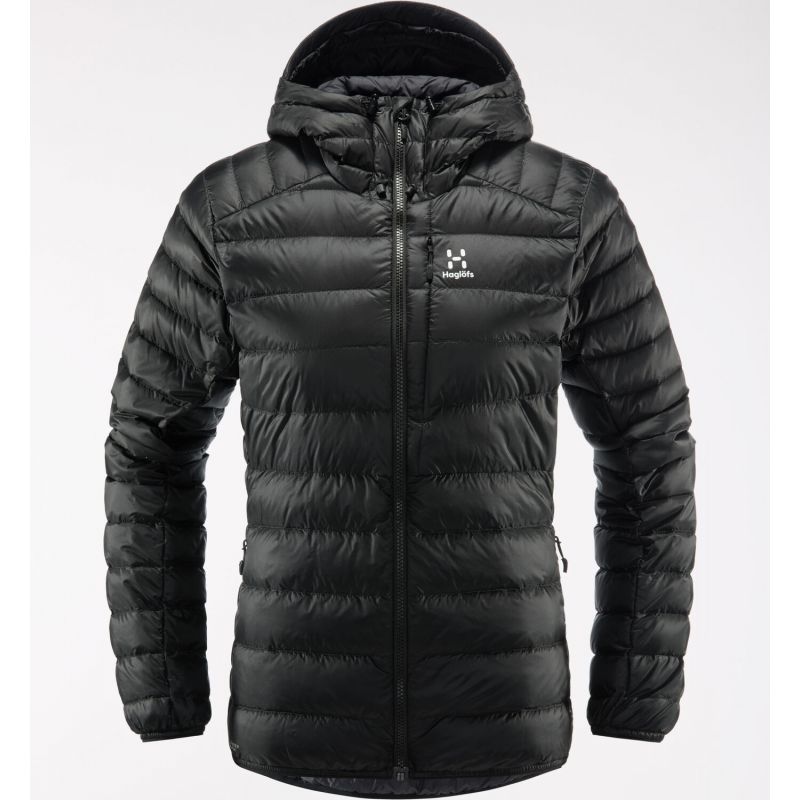 HAGLÖFS Roc Down Hood (True Black) Kapuzenjacke Women