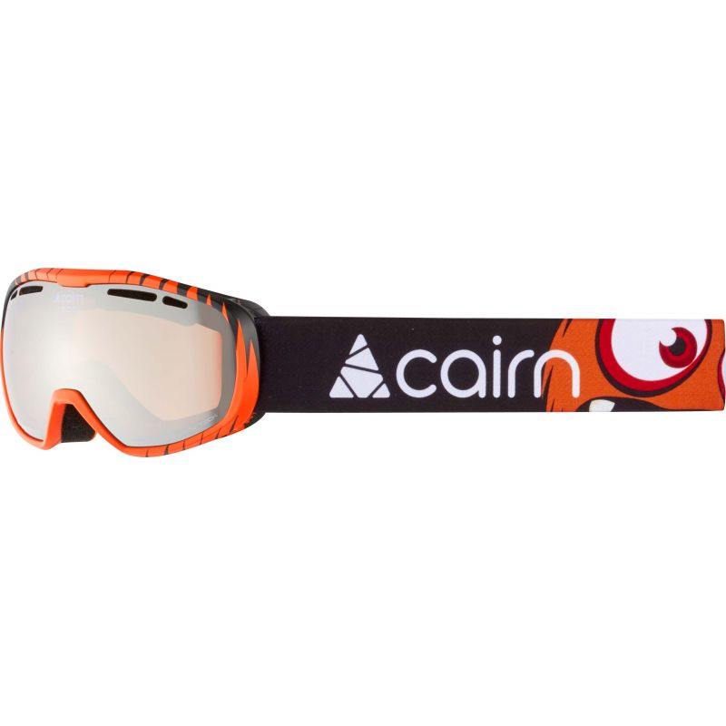 Cairn Buddy / Spx3 (Mat Black Fire Monster) Maschera da sci junior