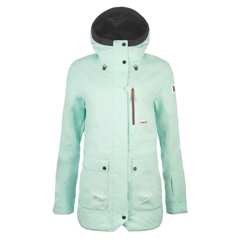 PLANKS All-time Insulated (Cool Teal) Ski Jacket Women