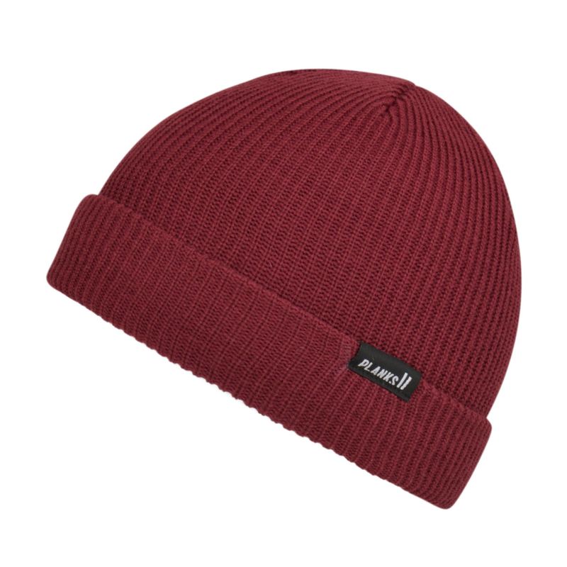 Bonnet PLANKS Essentials Beanie (Plomme)