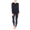 Icebreaker Wmns 200 Oasis Ls Crewe femme (black)