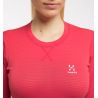 L.i.m Mid Roundneck Women Haglofs Hibiscus Red