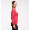 L.i.m Mid Roundneck Women Haglofs Hibiscus Red
