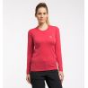 L.i.m Mid Roundneck Women Haglofs Hibiscus Red