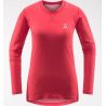 L.i.m Mid Roundneck Women Haglofs Hibiscus Red