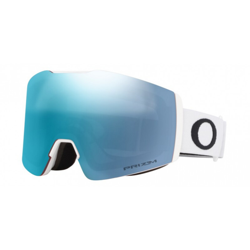 Masque de ski OAKLEY FALL LINE M (Blanc mat - Prizm Snow Saphir Iridium)