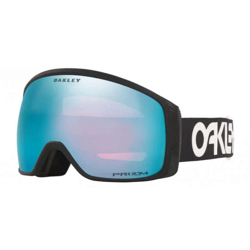 Masque de ski OAKLEY FLIGHT TRACKER M (Factory Pilot Noir - Prizm Snow Saphir Iridium)
