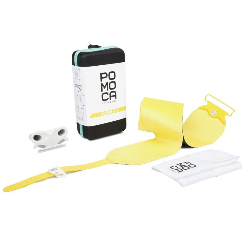 Pelli da sci alpinismo Pomoca Climb 2.0 R2R 120mm v2 (giallo)