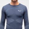 M Zebru Responsive L/s Tee Salewa dark denim