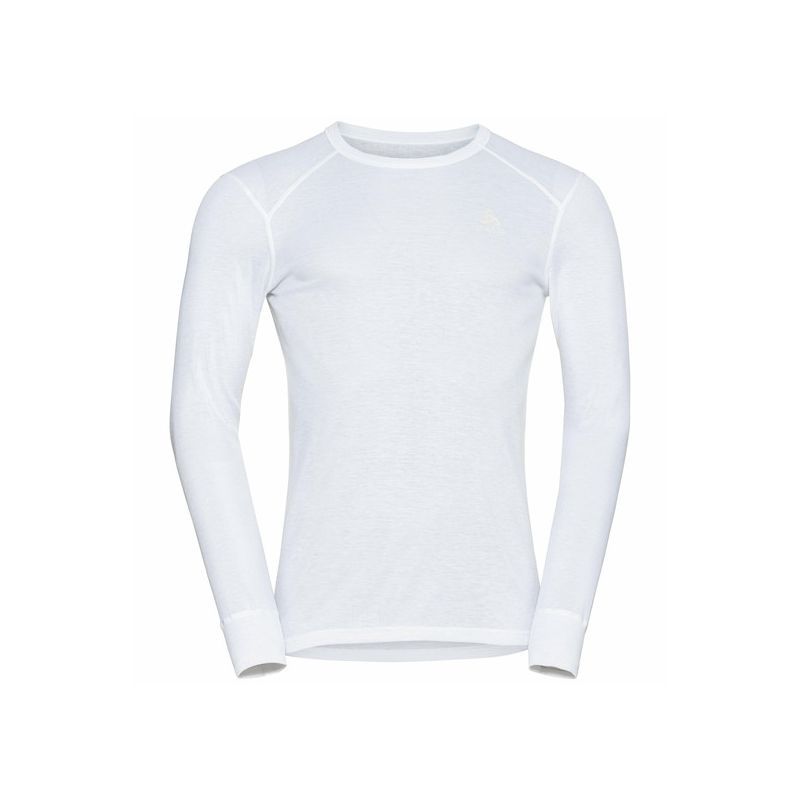 Miesten pitkähihainen T-paita Odlo Active Warm Eco (Valkoinen)