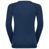 T-shirt Ml Col Rond Active Warm Eco Enfa Odlo (estate Blue)