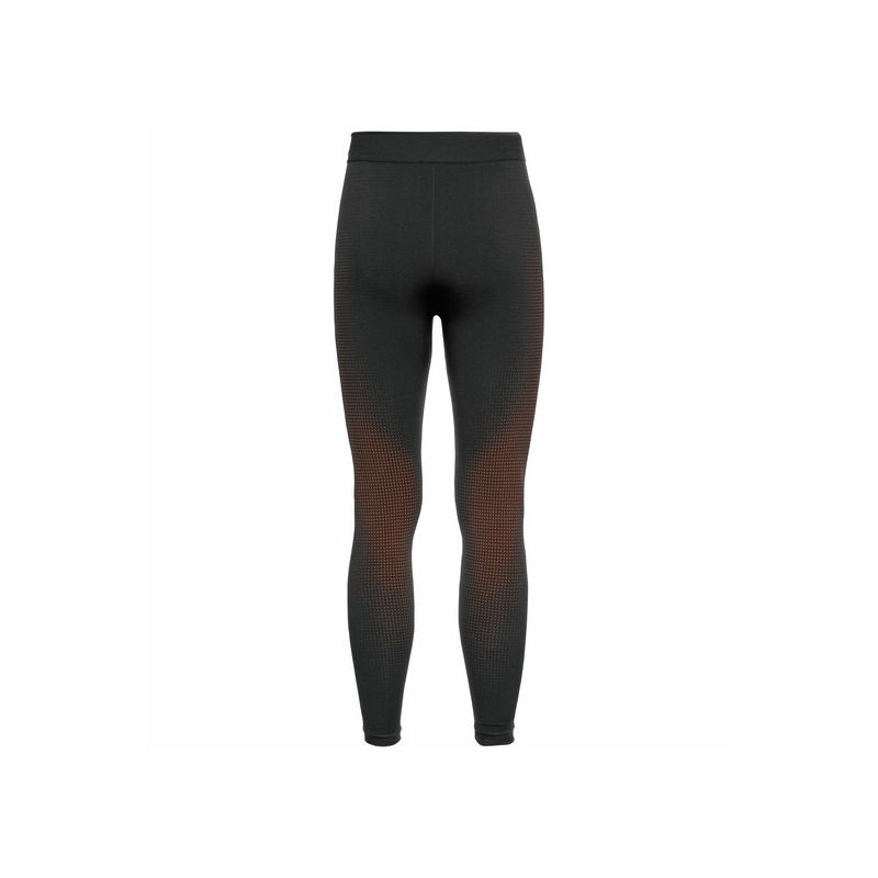 Teknisk tights Odlo Performance Warm (svart - oransje) Man