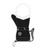 Skihandsker Racer MELY4 (sort / hvid) kvinde