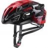 Casco da bici UVE Road Race 7 (Nero Rosso)