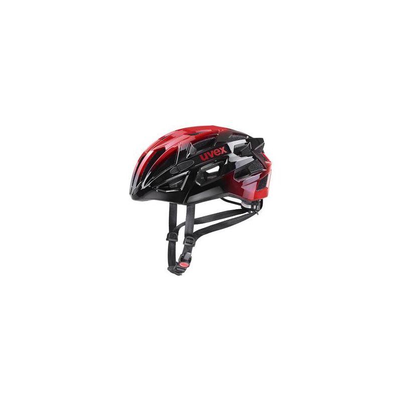 UVE Fietshelm Route Race 7 (Zwart Rood)