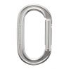 Oval Keylock Carabiner Black Diamond (Polished)