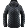 HAGLÖFS Särna Mimic Hood dunjakke (True Black) kvinne