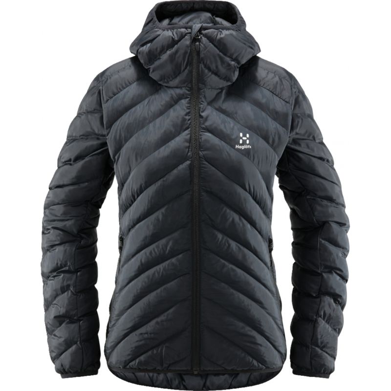 Daunenjacke HAGLÖFS Särna Mimic Hood (True Black) Frau